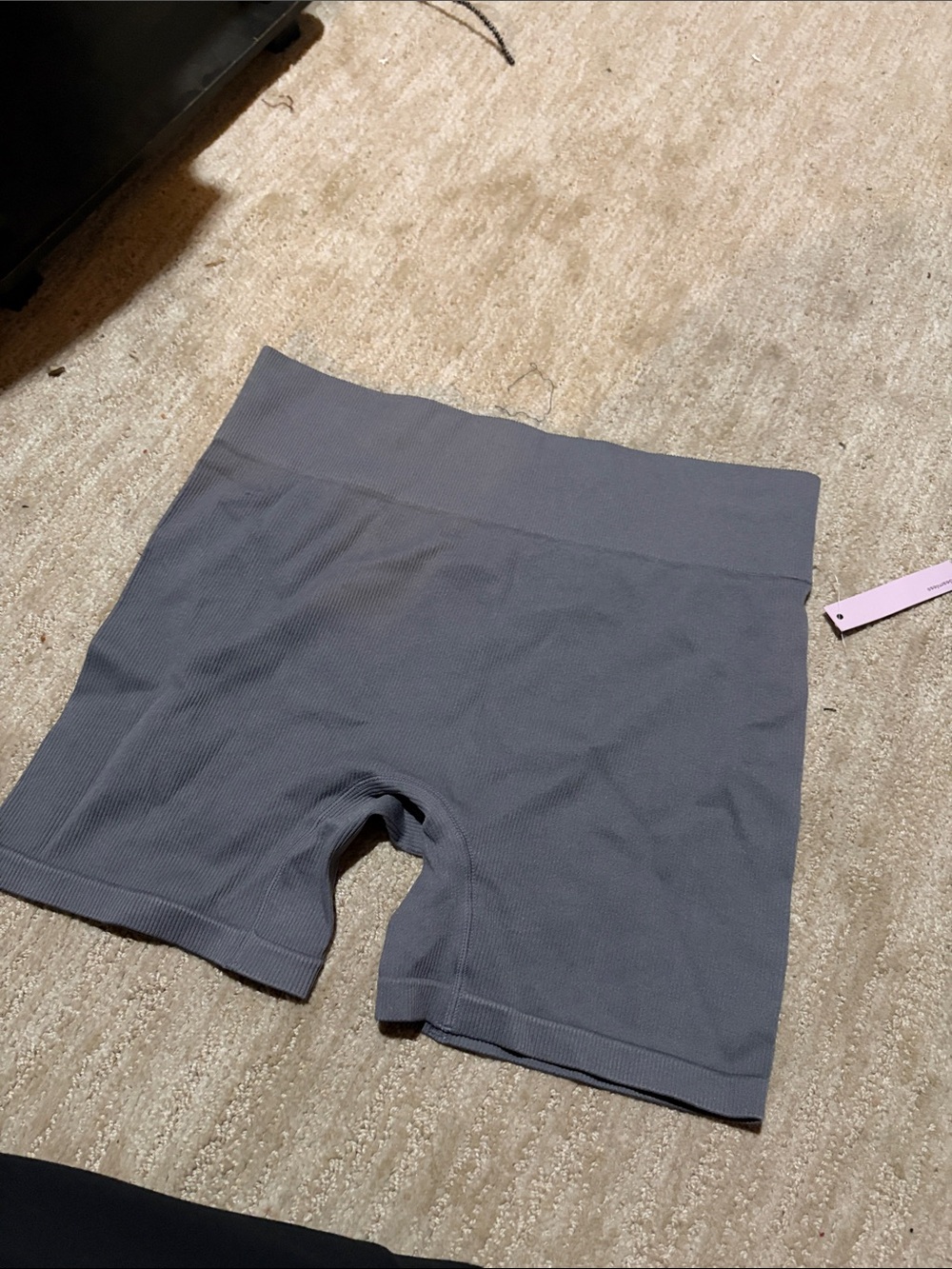 wild fable High-Rise Seamless Gray Bike Shorts
